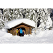 Hütte am P Kielfloßgraben (leider vom Forst abgebaut)